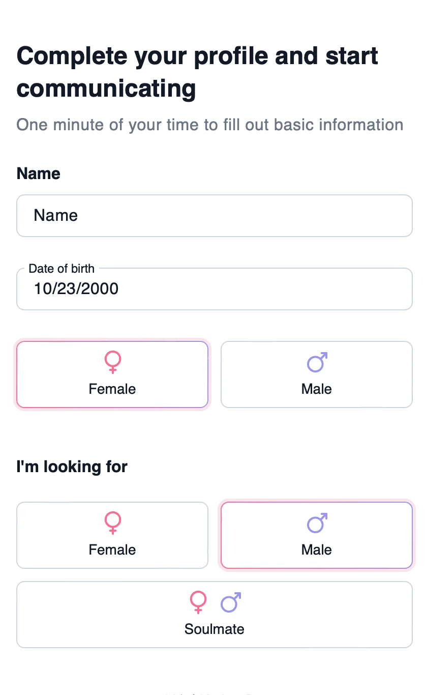 LinkUp | Dating App — पूर्वावलोकन 1