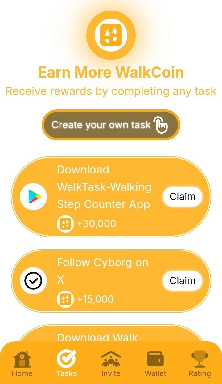 WalkCoin — Preview 3