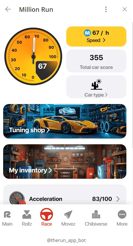 TheRun App — पूर्वावलोकन 5