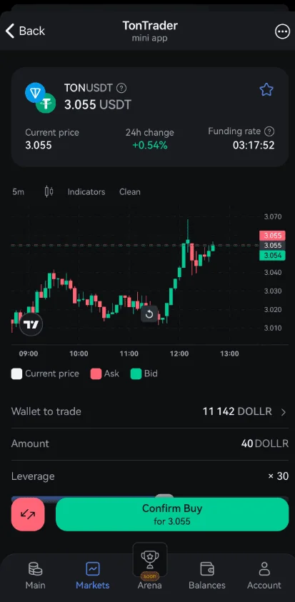 TonTrader — Preview 2