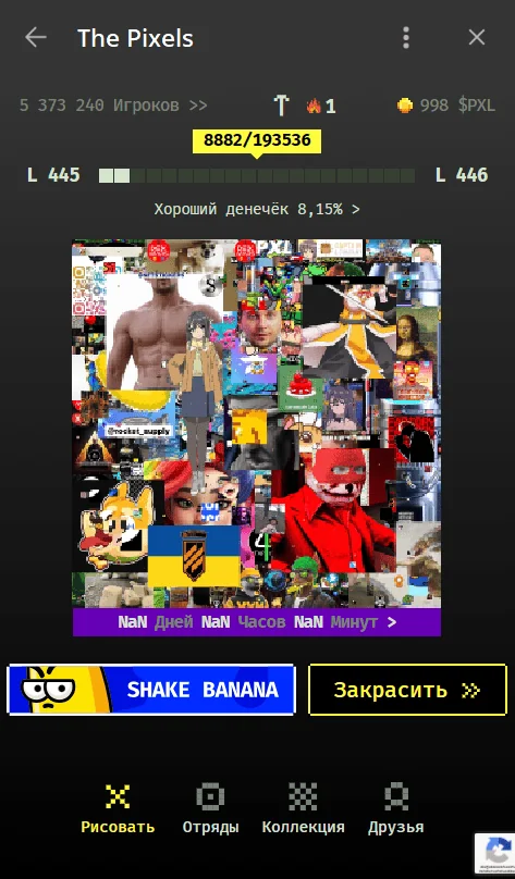 The Pixels — Aperçu 1