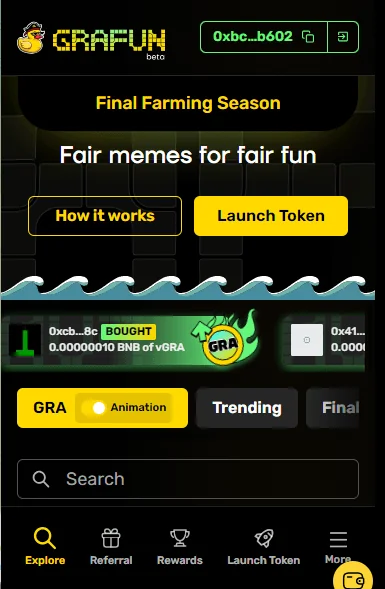 GraFun Bot — Aperçu 1