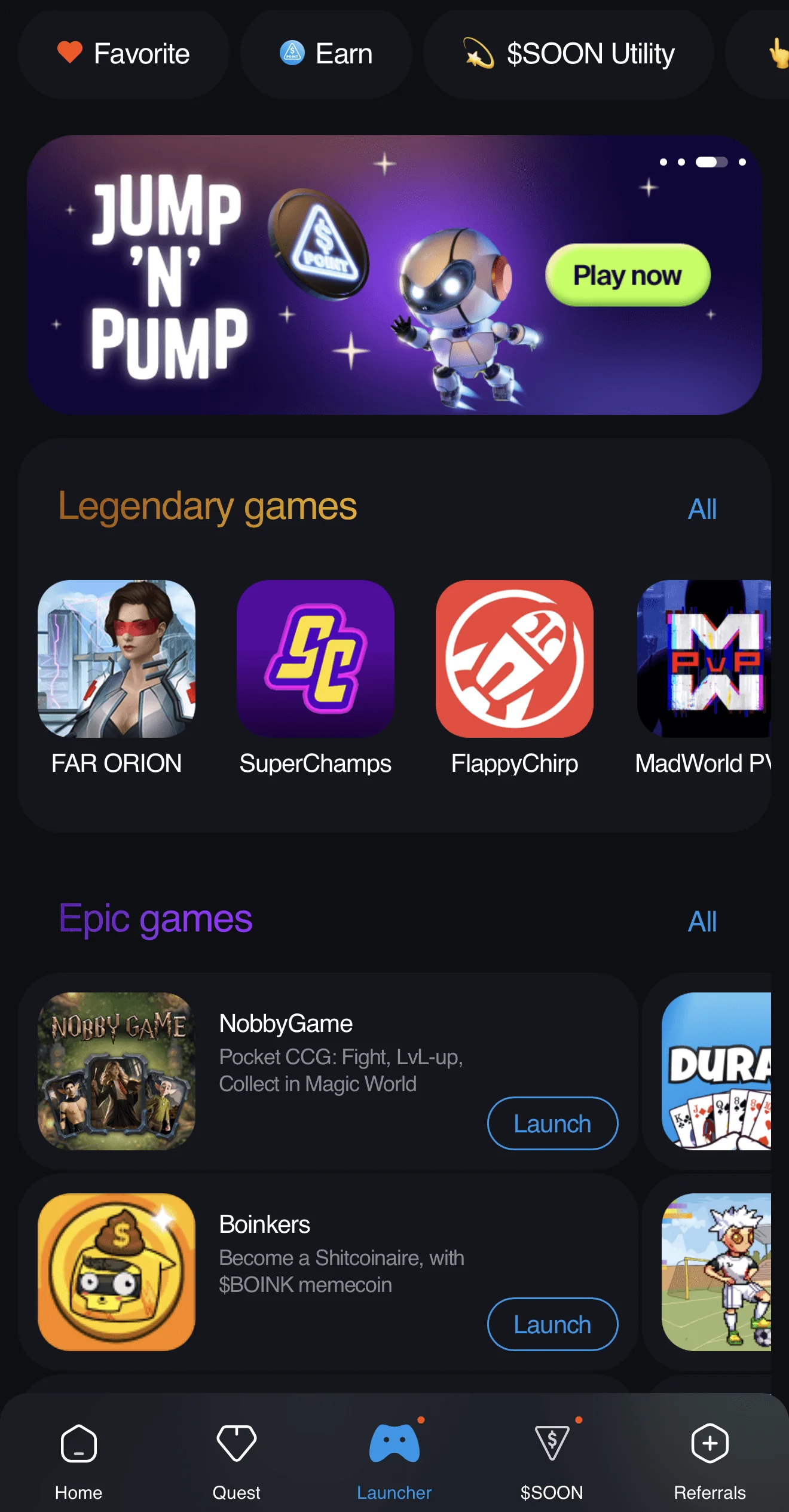 TON Station APP — Preview 2