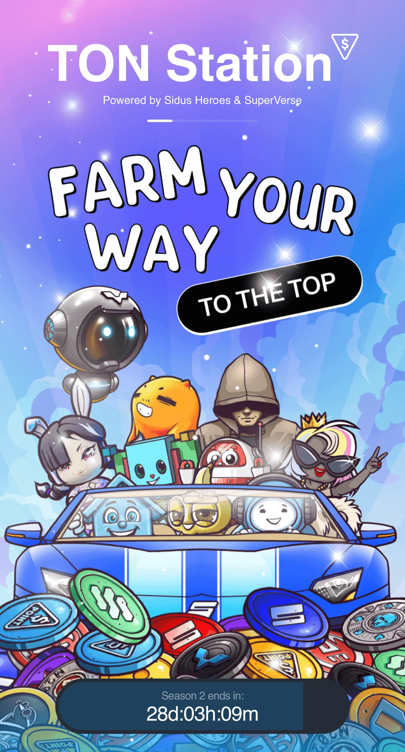 TON Station APP — Preview 1