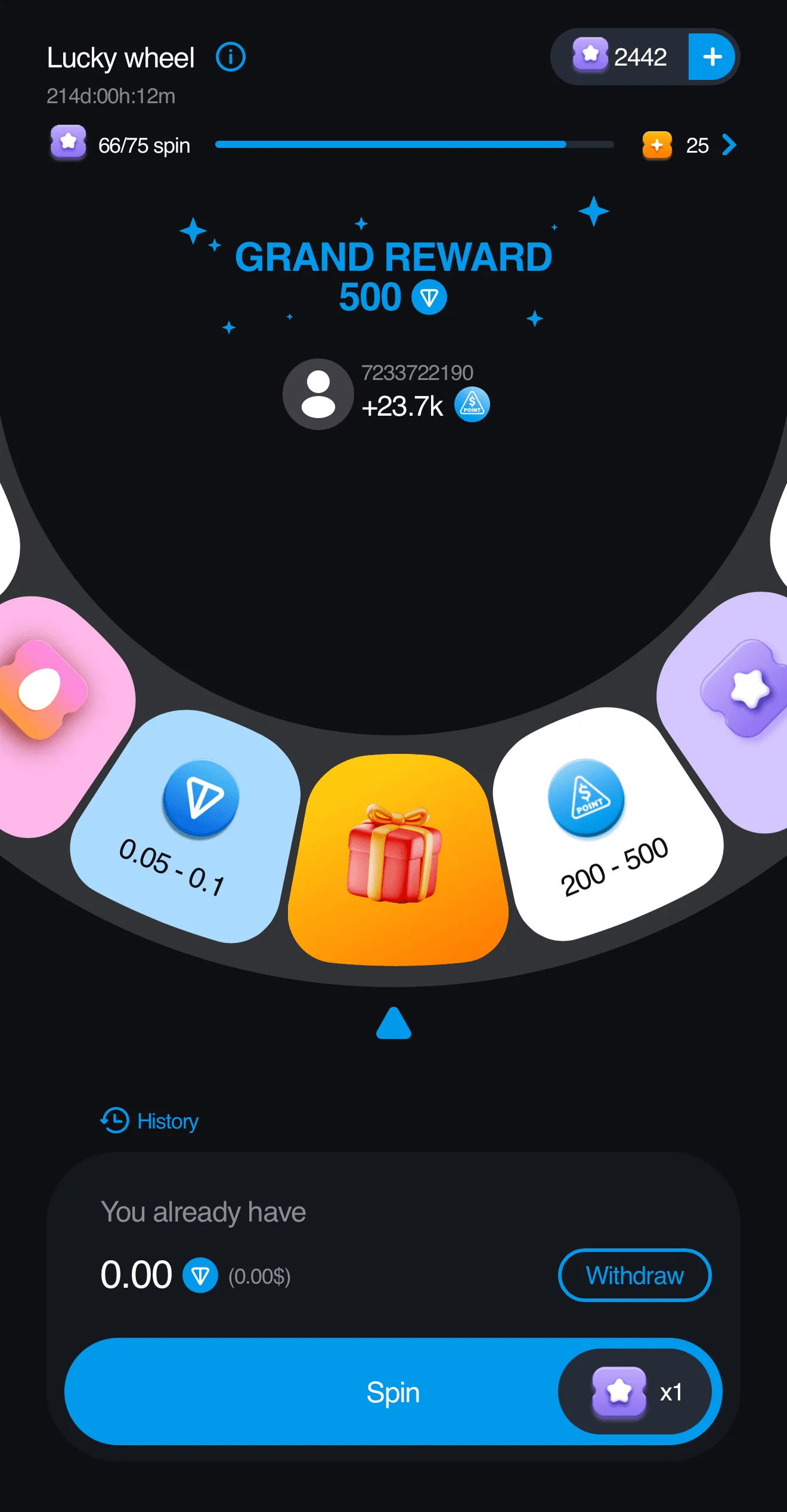 TON Station APP — Preview 4