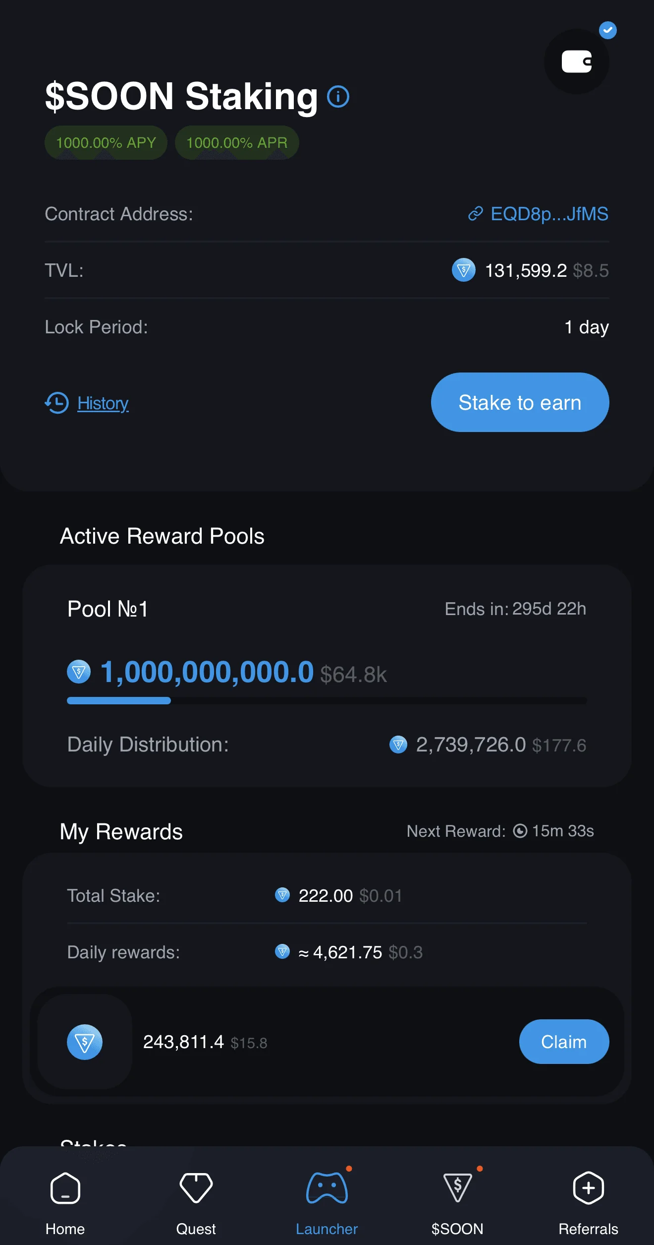 TON Station APP — Preview 6