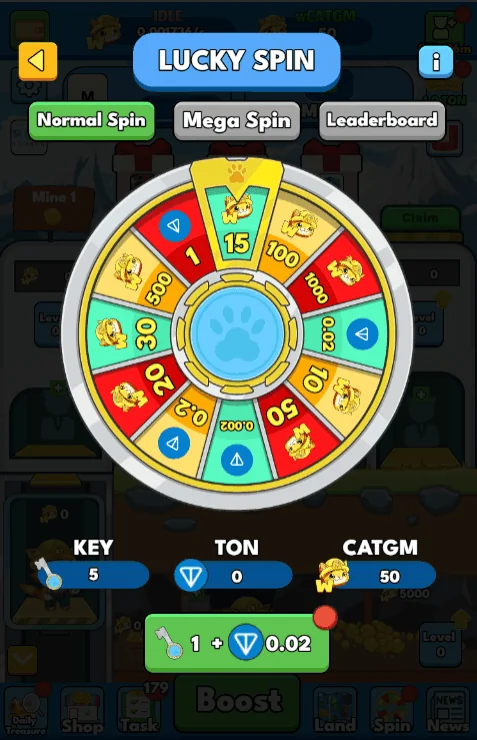 Cat Gold Miner — Preview 3