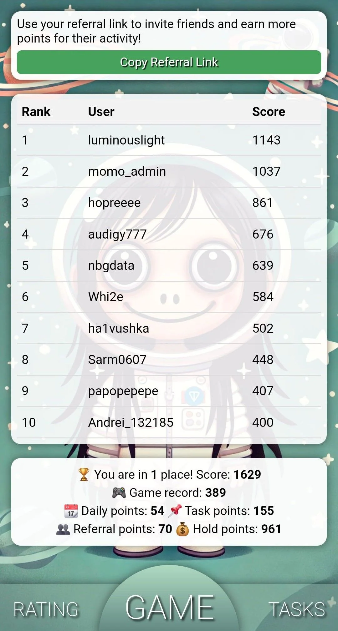 MOMO | Game — Preview 3