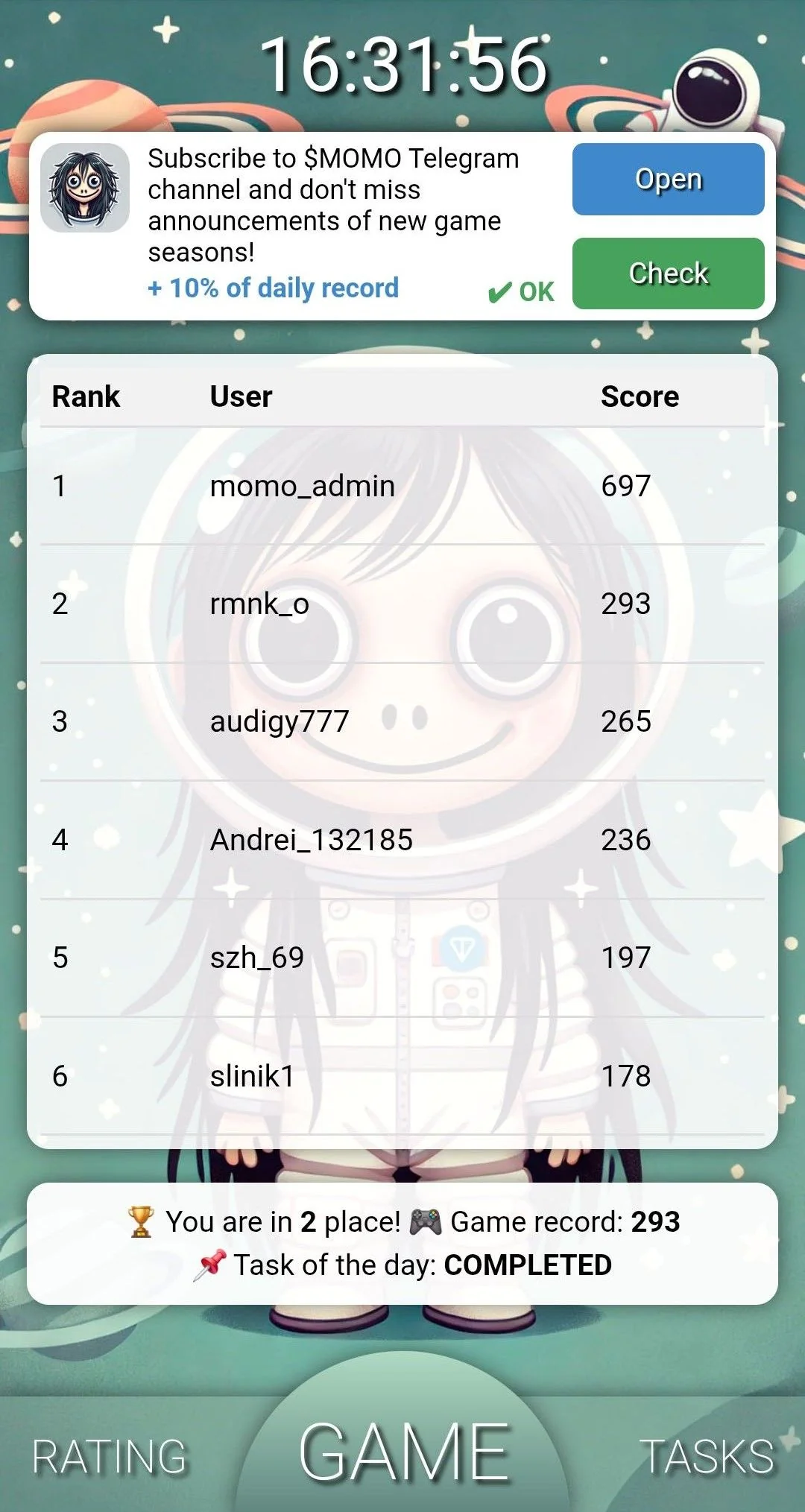 MOMO | Game — Preview 4