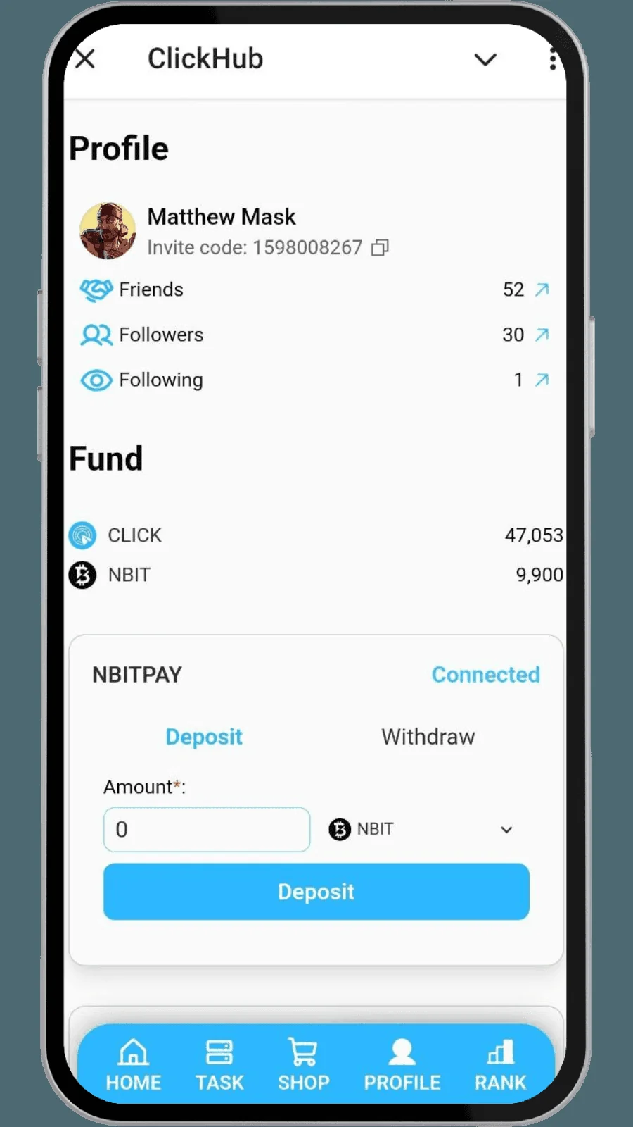 ClickHub — Aperçu 4