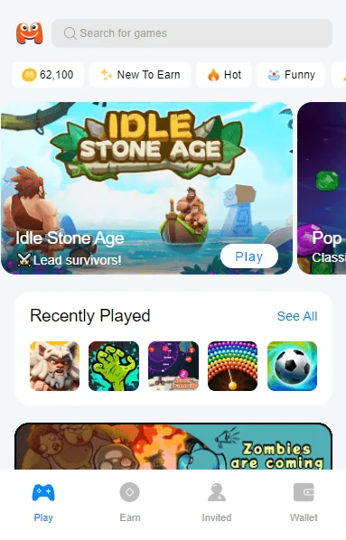 MiniGame Center — Preview 1
