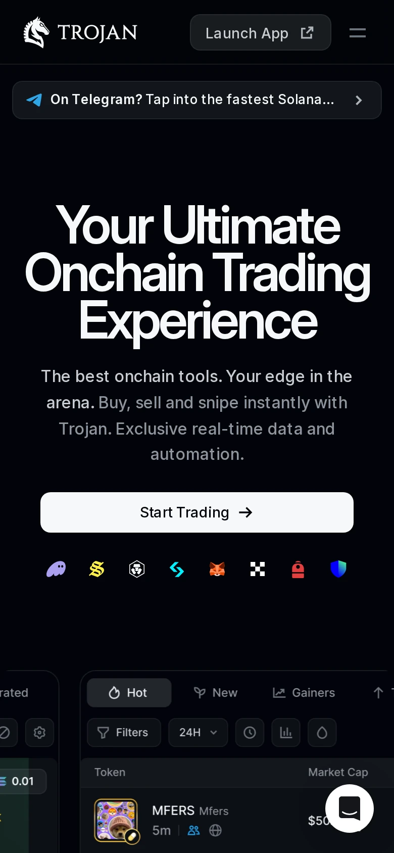 Trojan on Solana - Odysseus — Aperçu 2