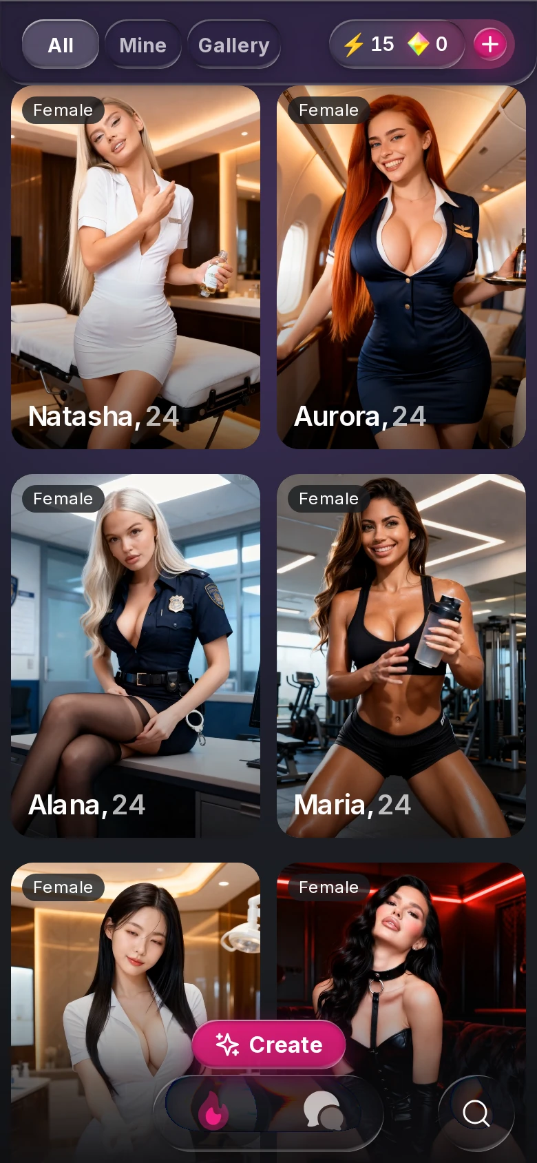 Luna AI (18+) — Превью 1