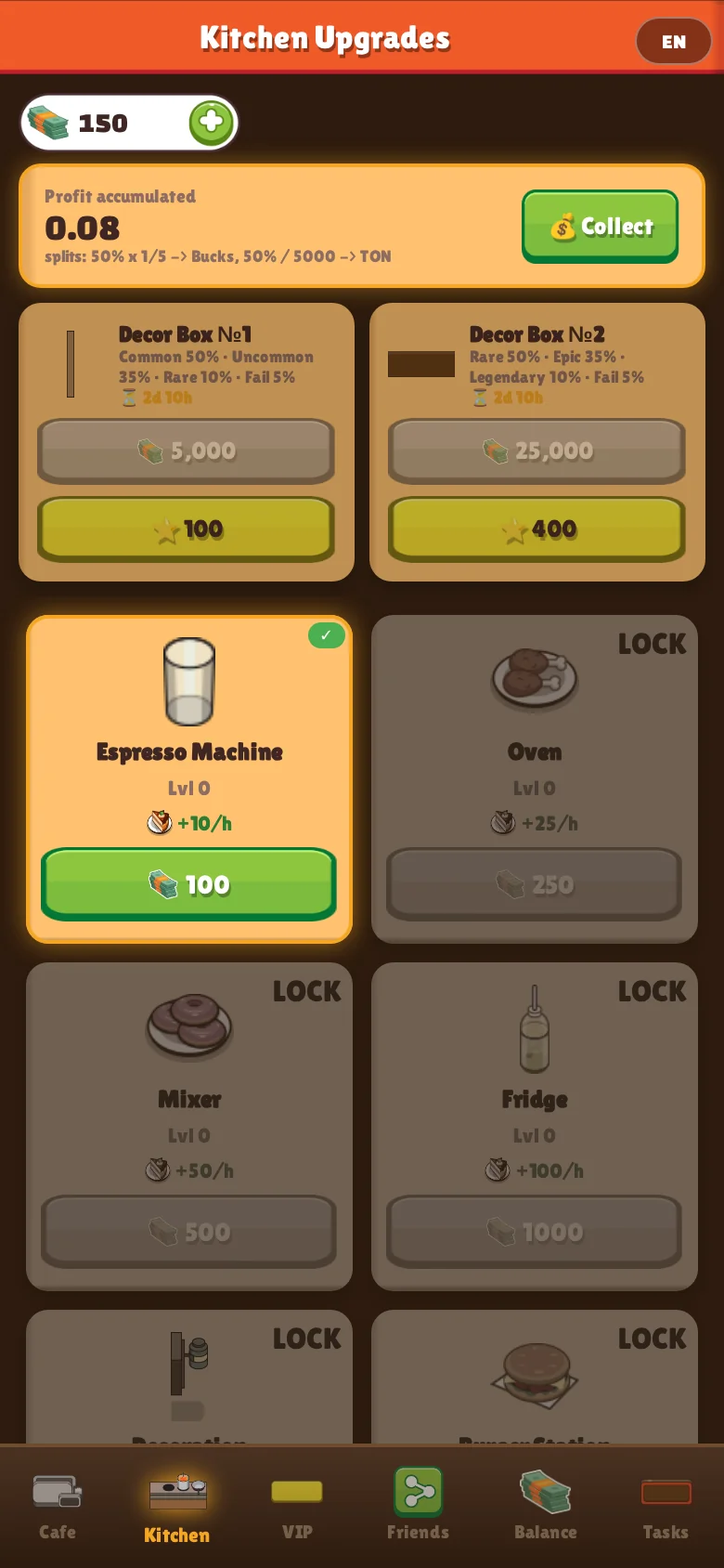 Cofeteria Game — पूर्वावलोकन 2