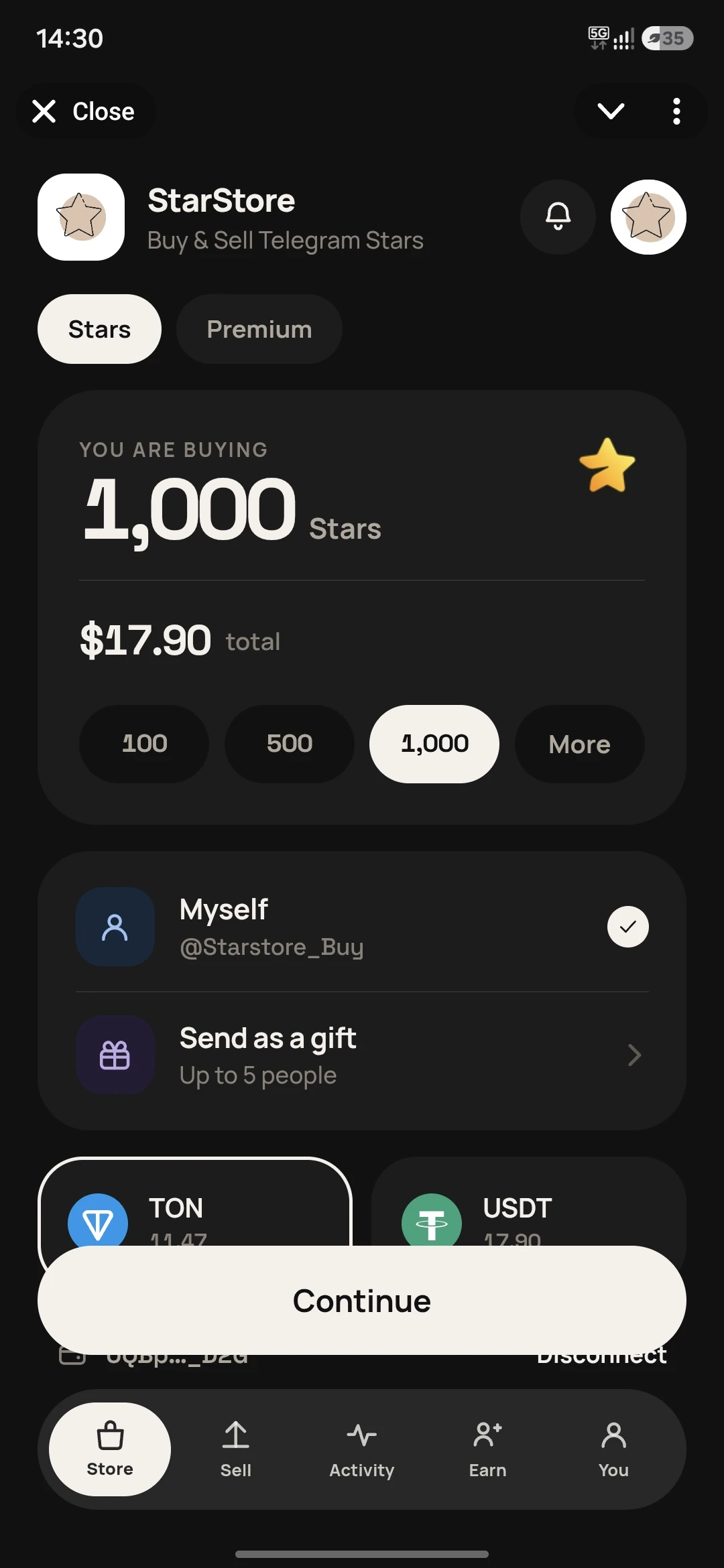 StarStore | Sell.Buy.Stars — Preview 1