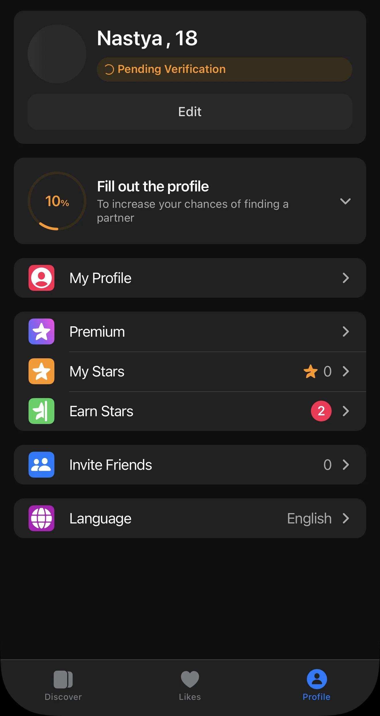 Dating App — Preview 1