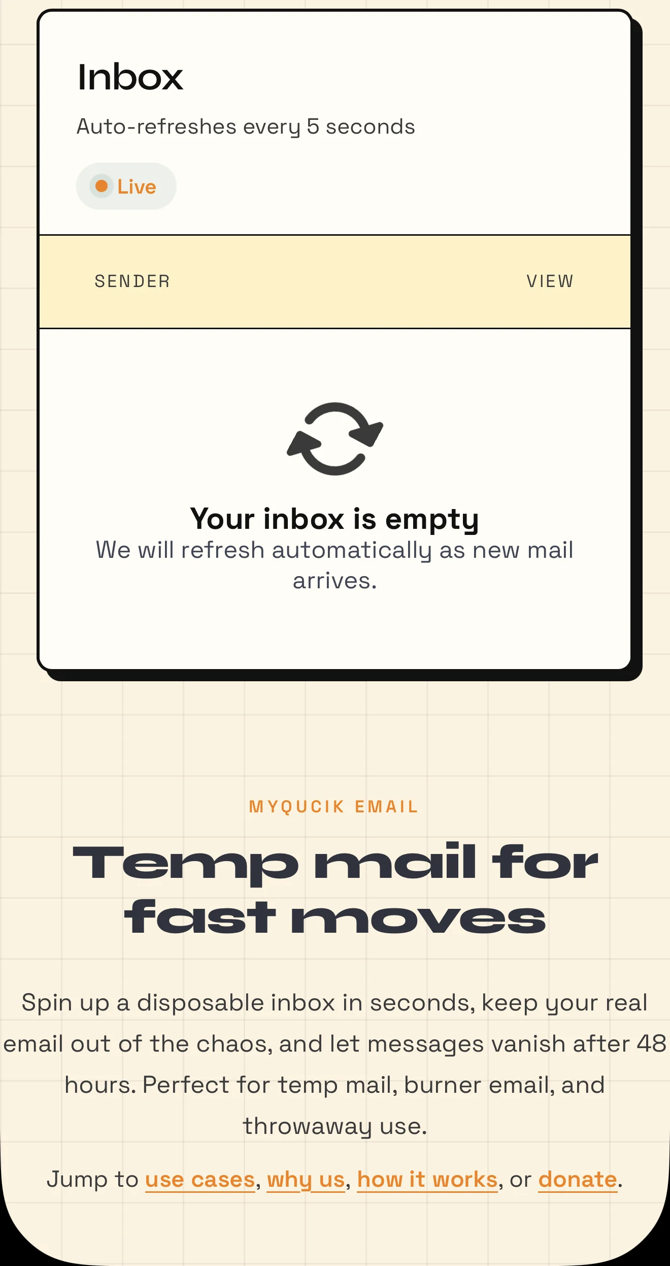 MyQuick eMail — Перегляд 2