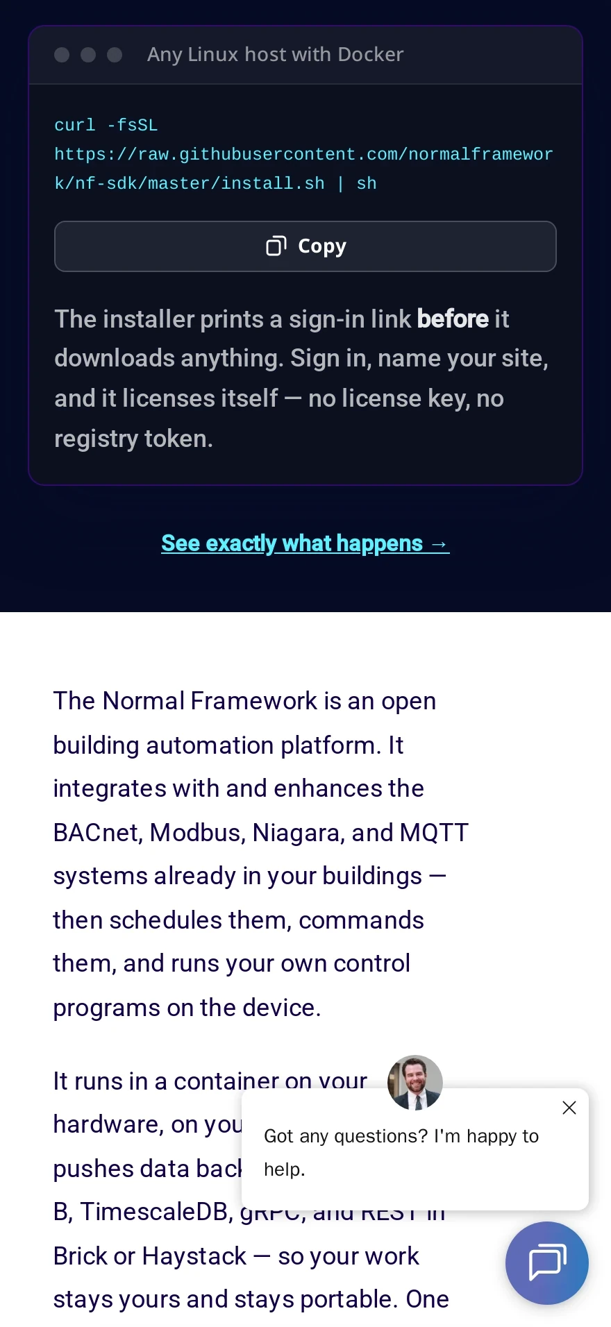 Normal Framework — Preview 2