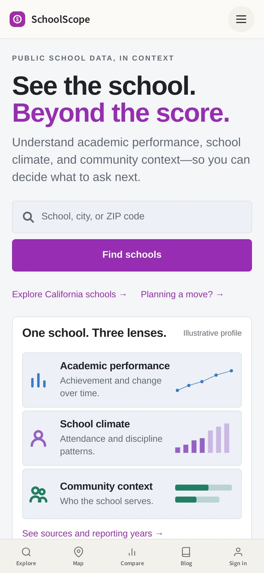 SchoolScope — Preview 1