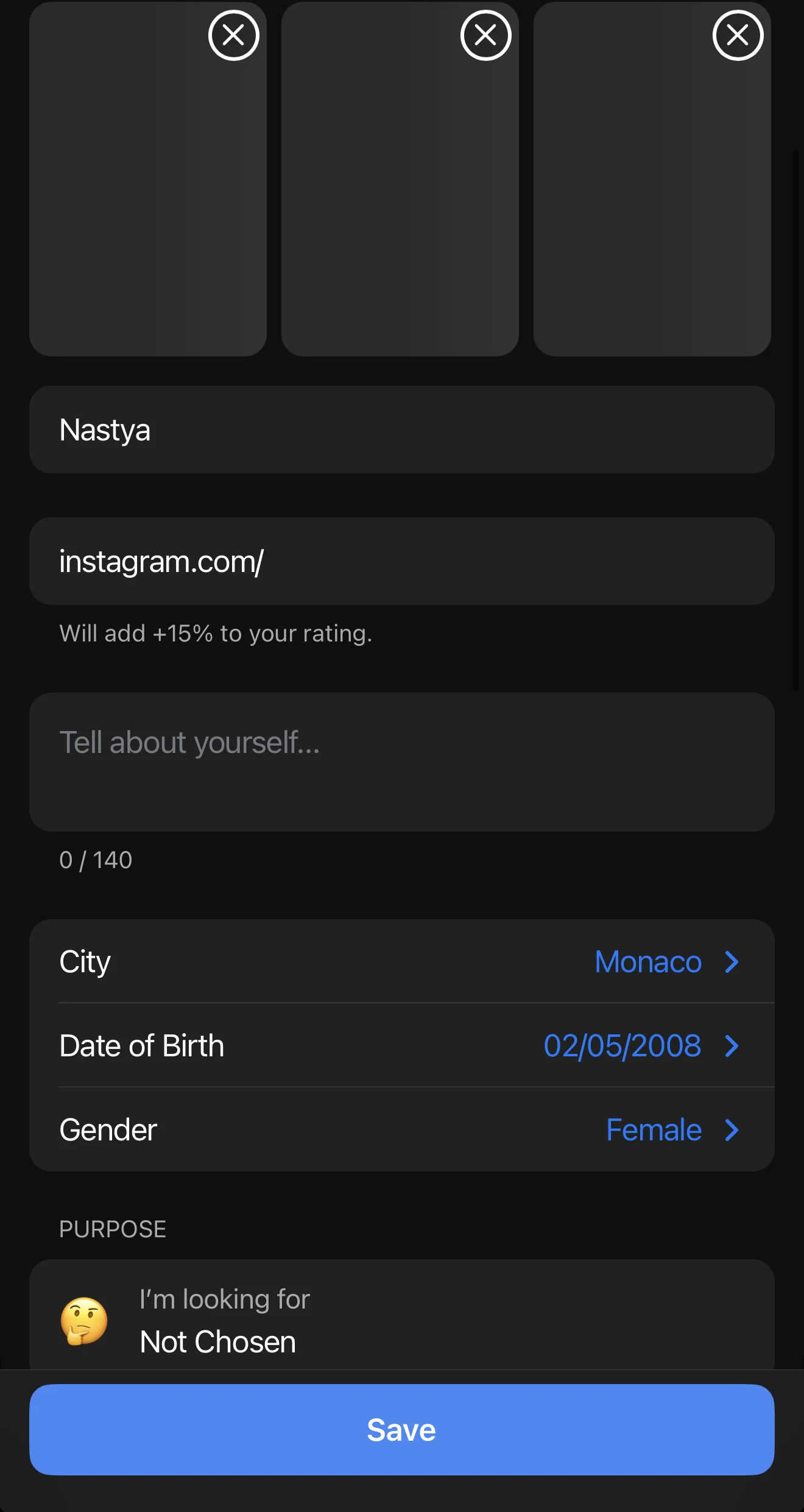 Dating App — Preview 2