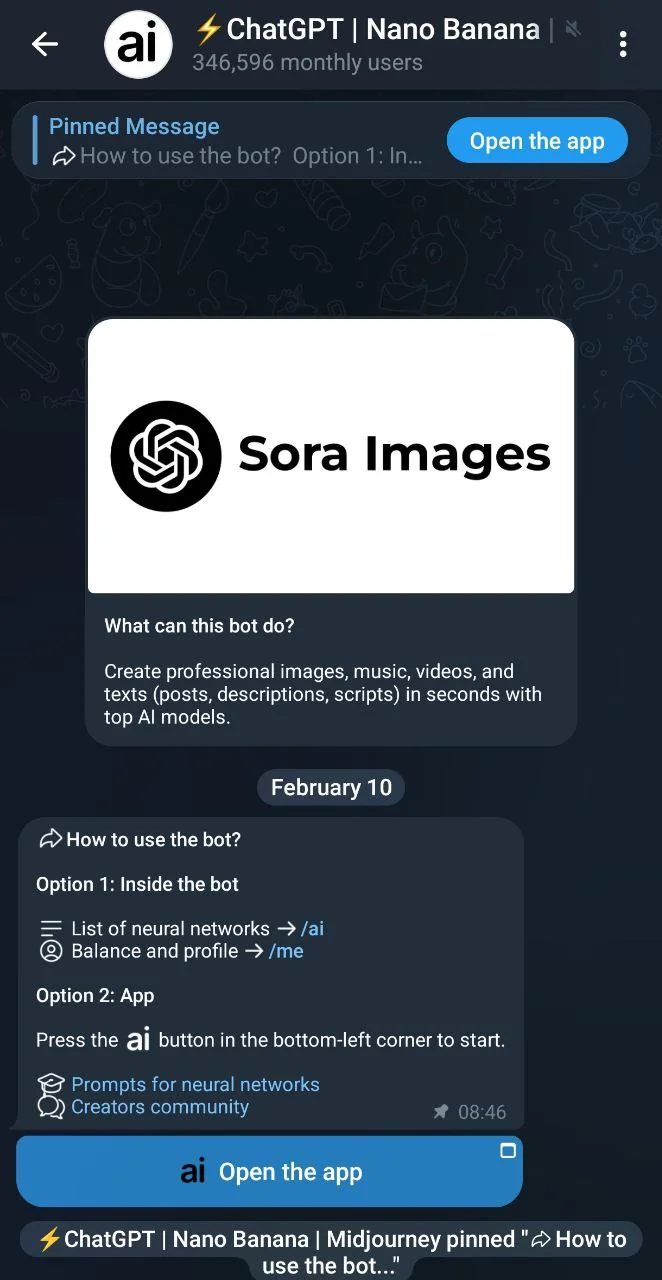 ⚡️ChatGPT | Nano Banana | Midjourney — Preview 1