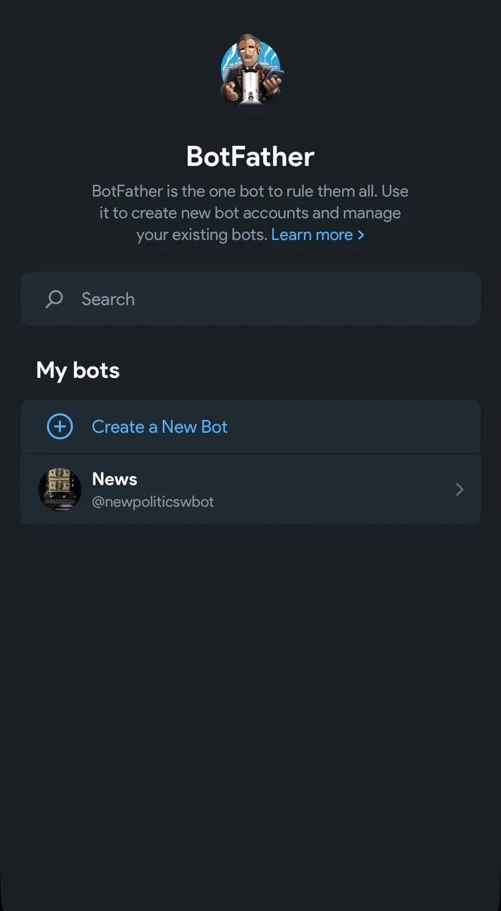 BotFather — Preview 1