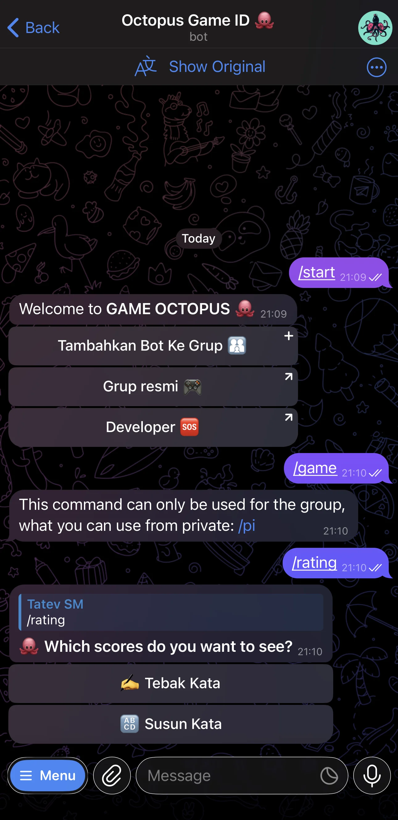 Octopus Game ID 🐙 — Preview 1