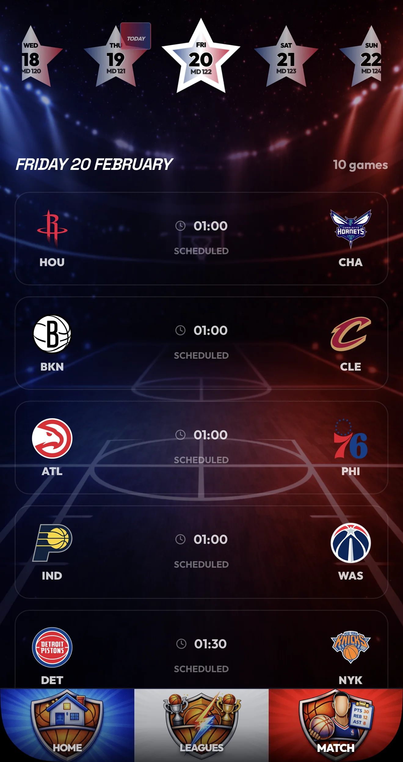 FantasyNBA — Preview 4
