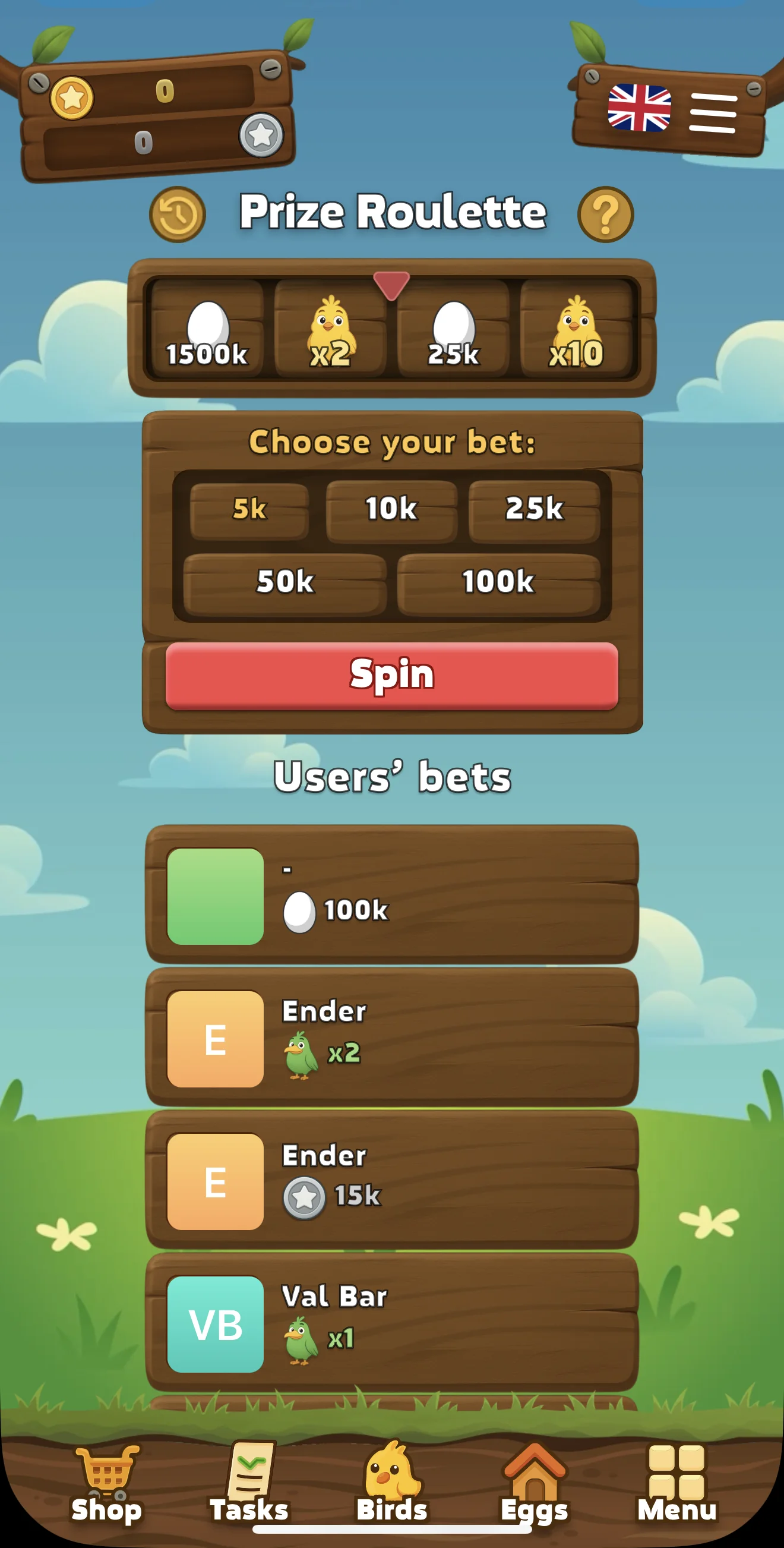 Stars Birds — Pratinjau 3