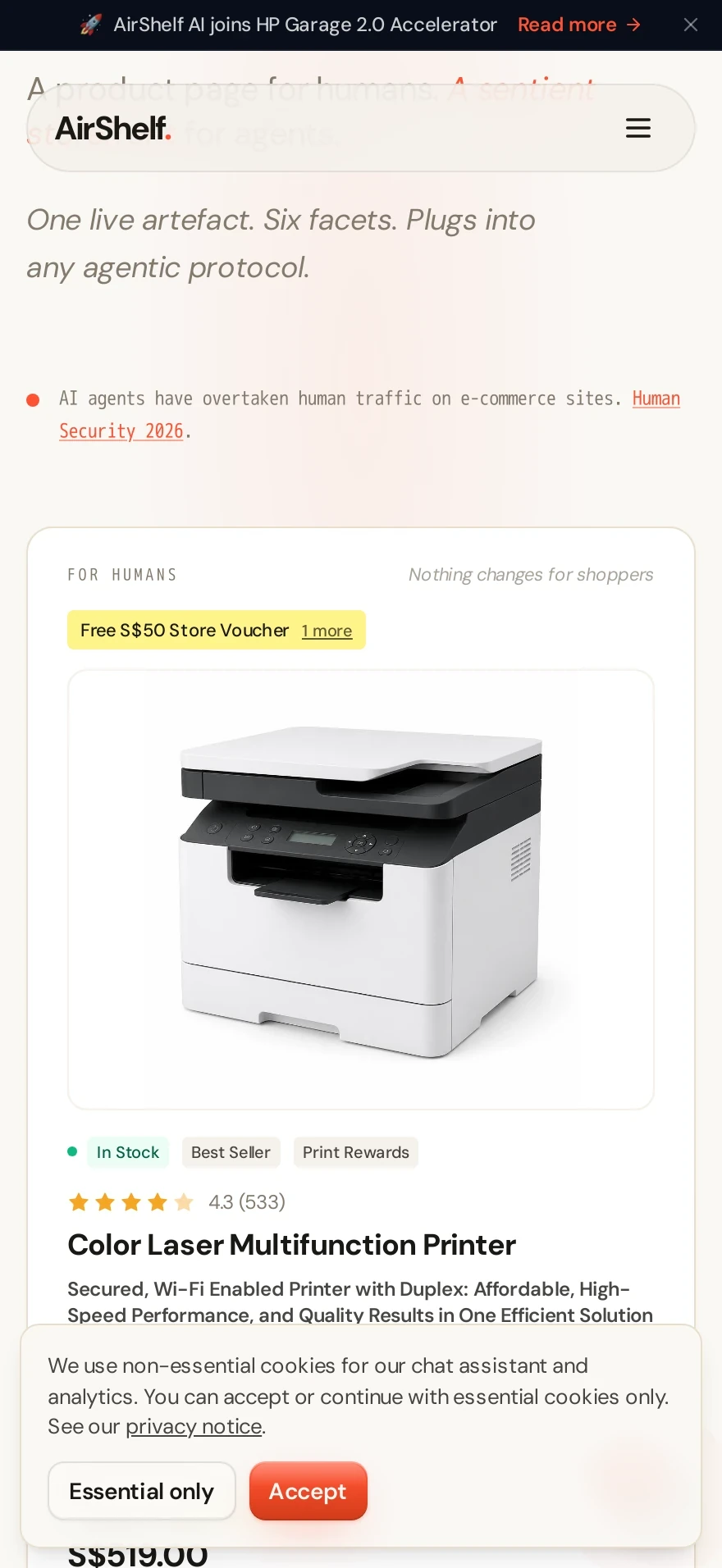 AirShelf Catalog — Preview 2