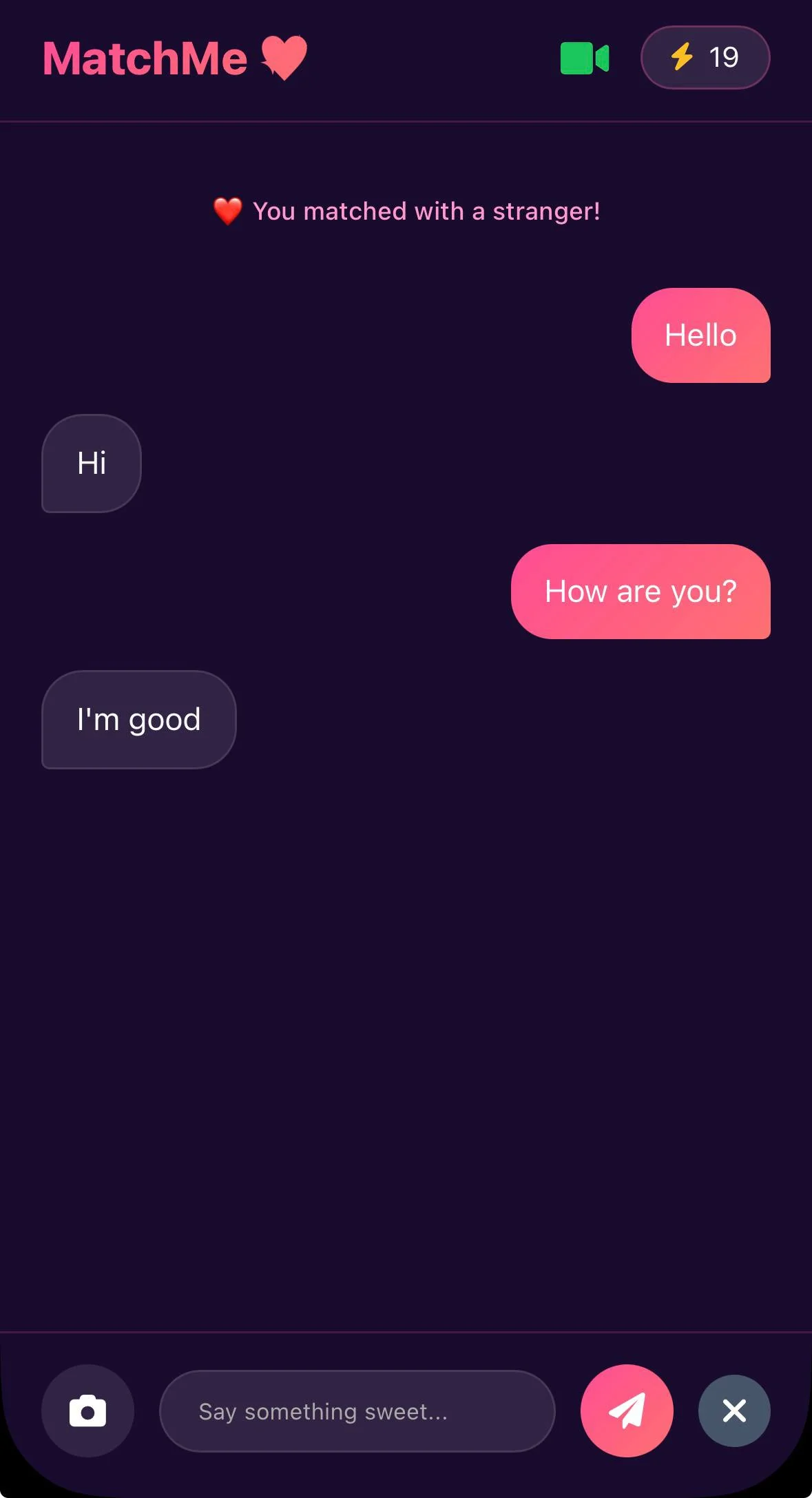 MatchMe — Preview 2