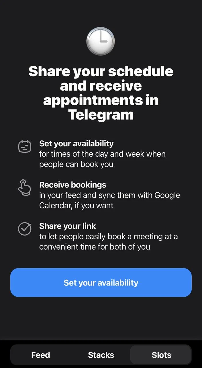 Telegram Calendar — पूर्वावलोकन 2