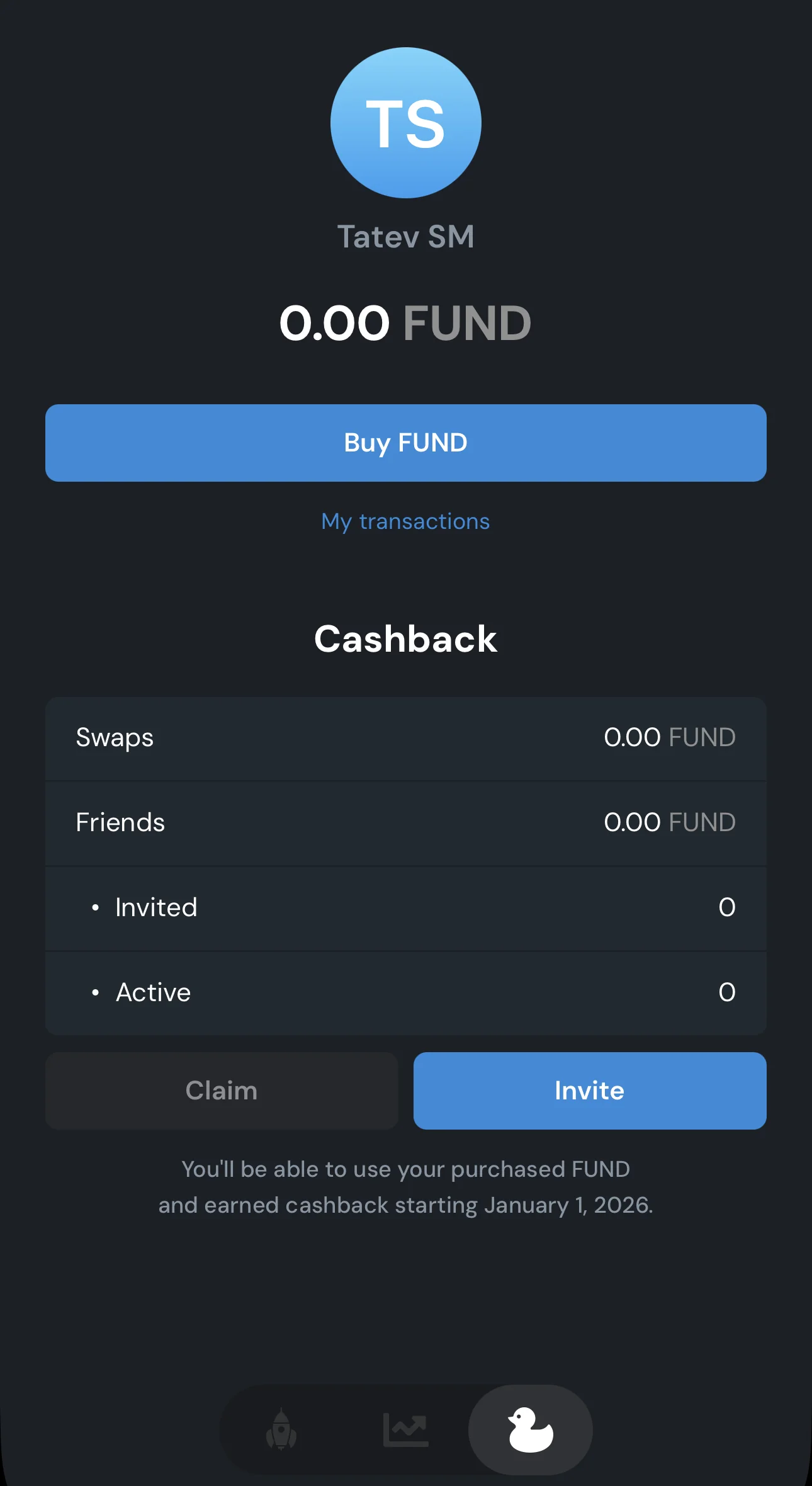 The Fund App — Preview 3