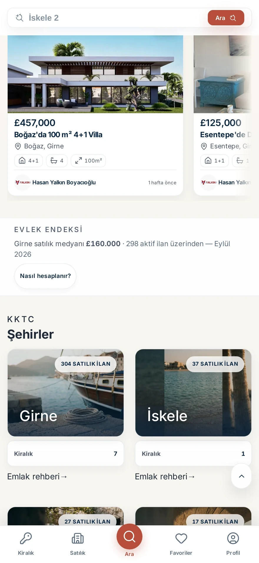 Evlek — Northern Cyprus Property MCP Server — Preview 2