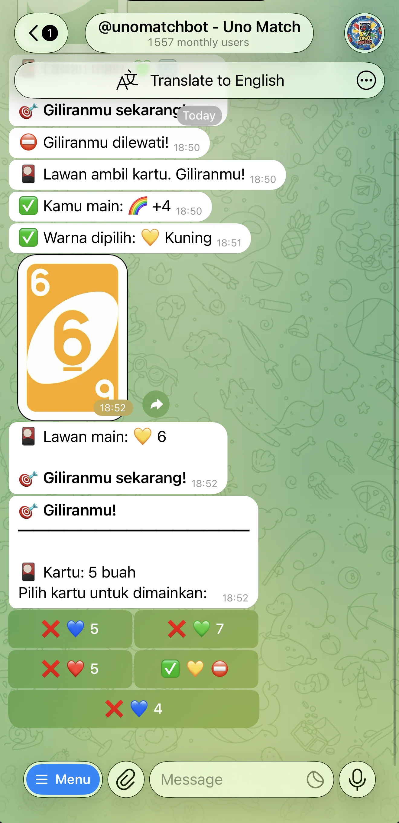 Uno Match — Preview 3
