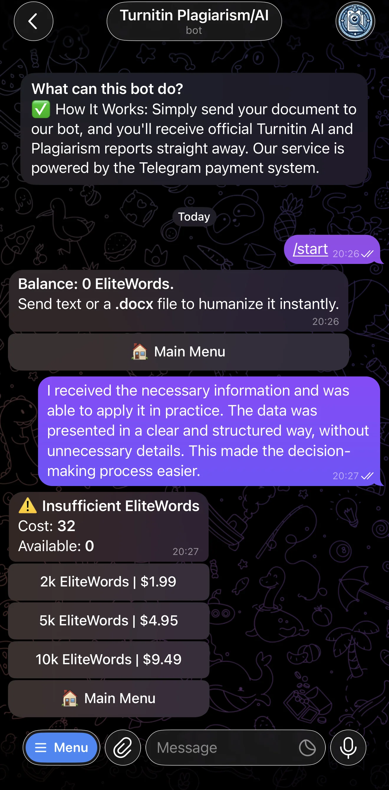 Turnitin Plagiarism/AI — Preview 3
