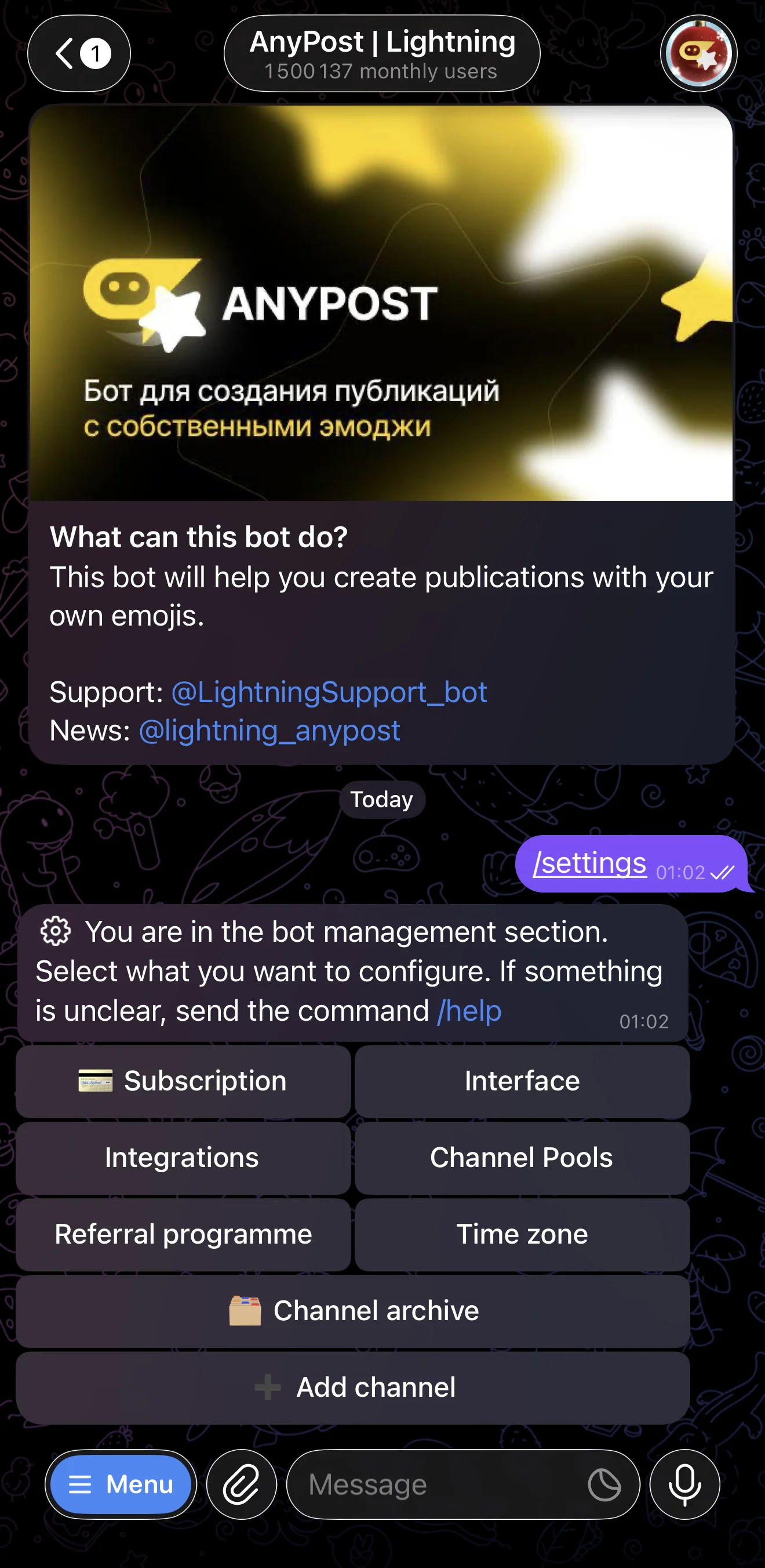 AnyPost | Lightning — Preview 1