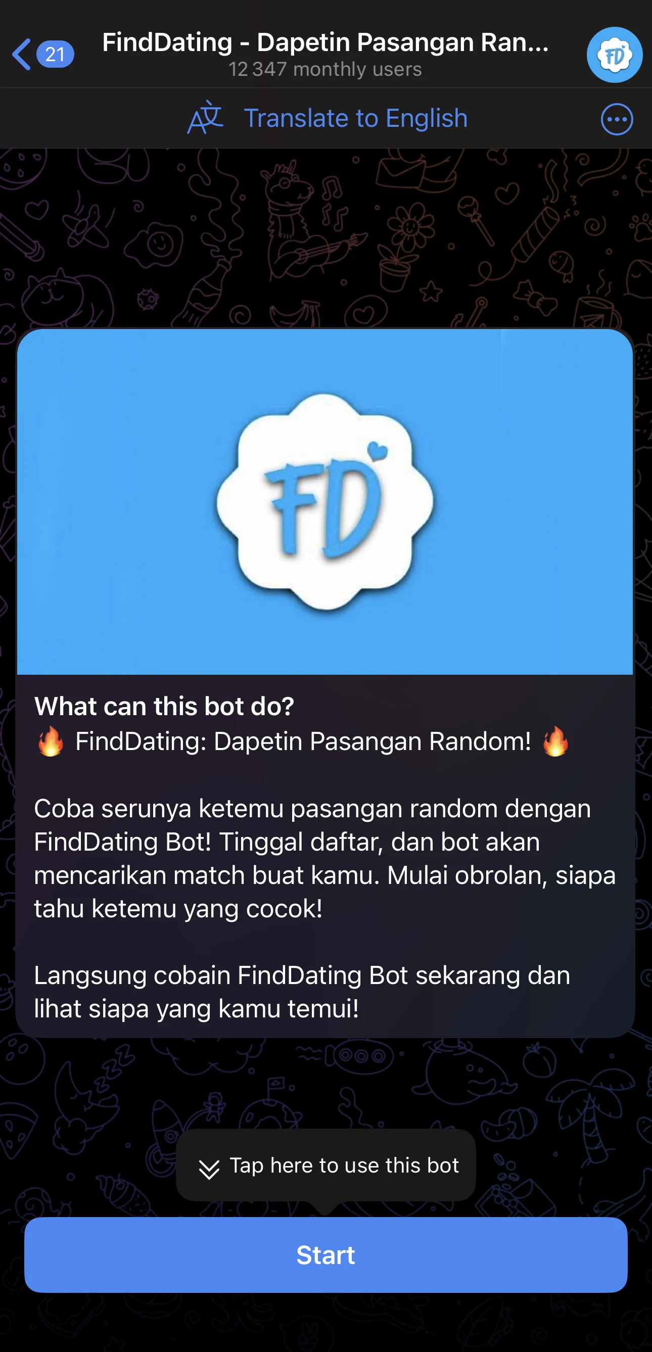 FindDating - Dapetin Pasangan Random 🚀 — Preview 1