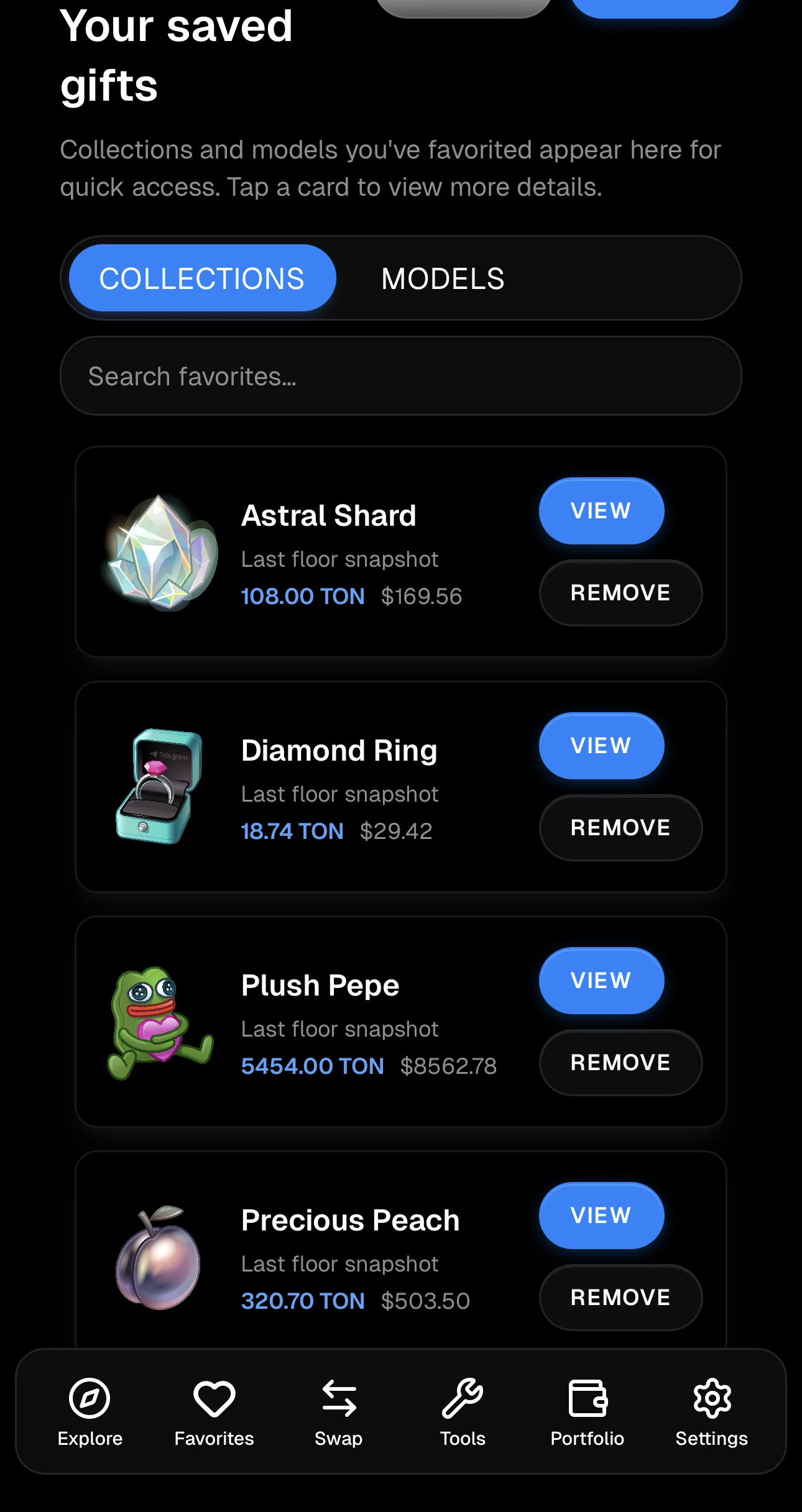Telegifts — पूर्वावलोकन 2