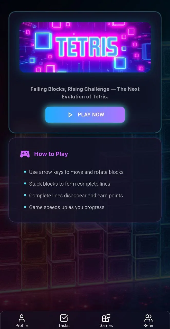 String Tetris — Preview 2