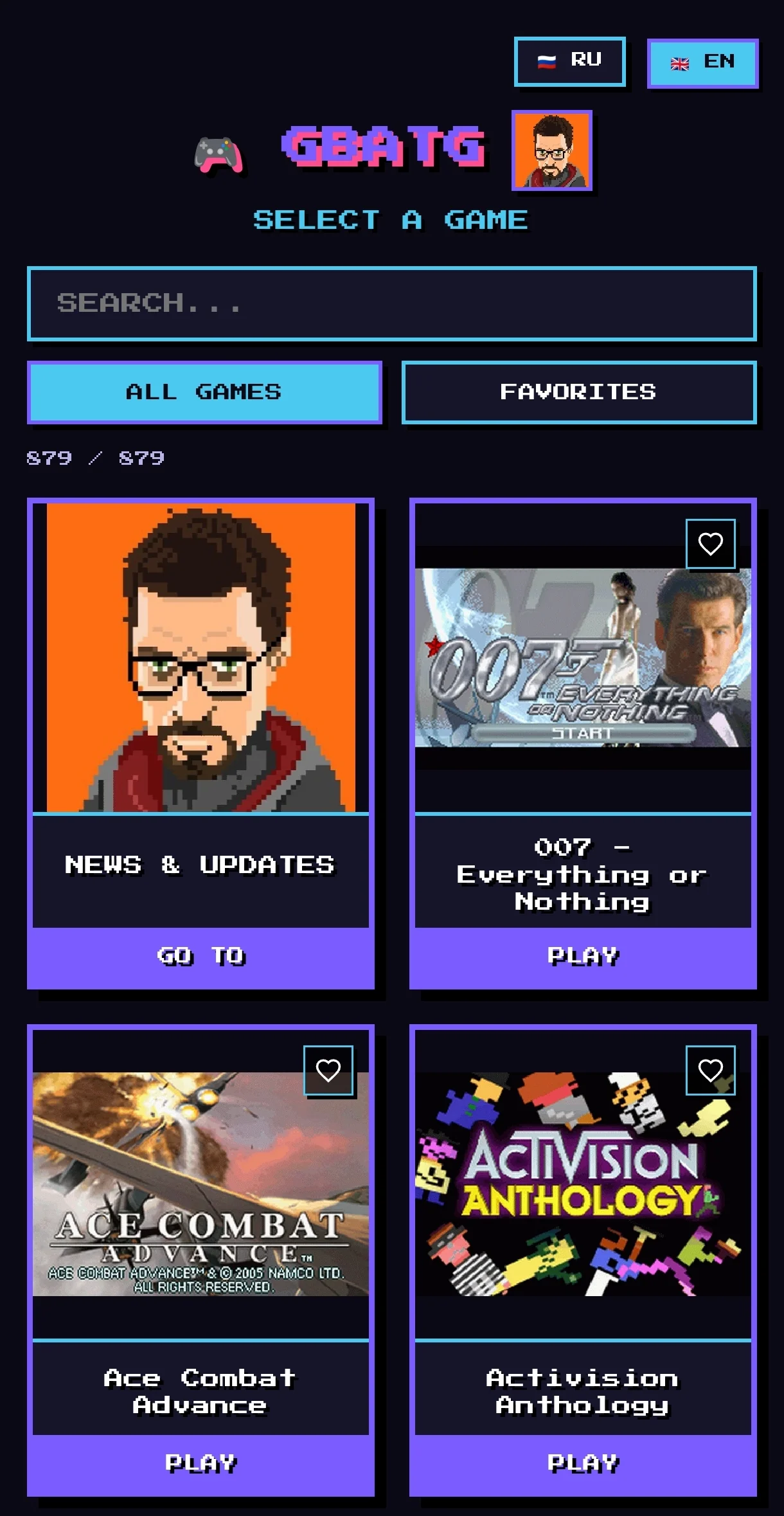 GBA Games — Preview 1