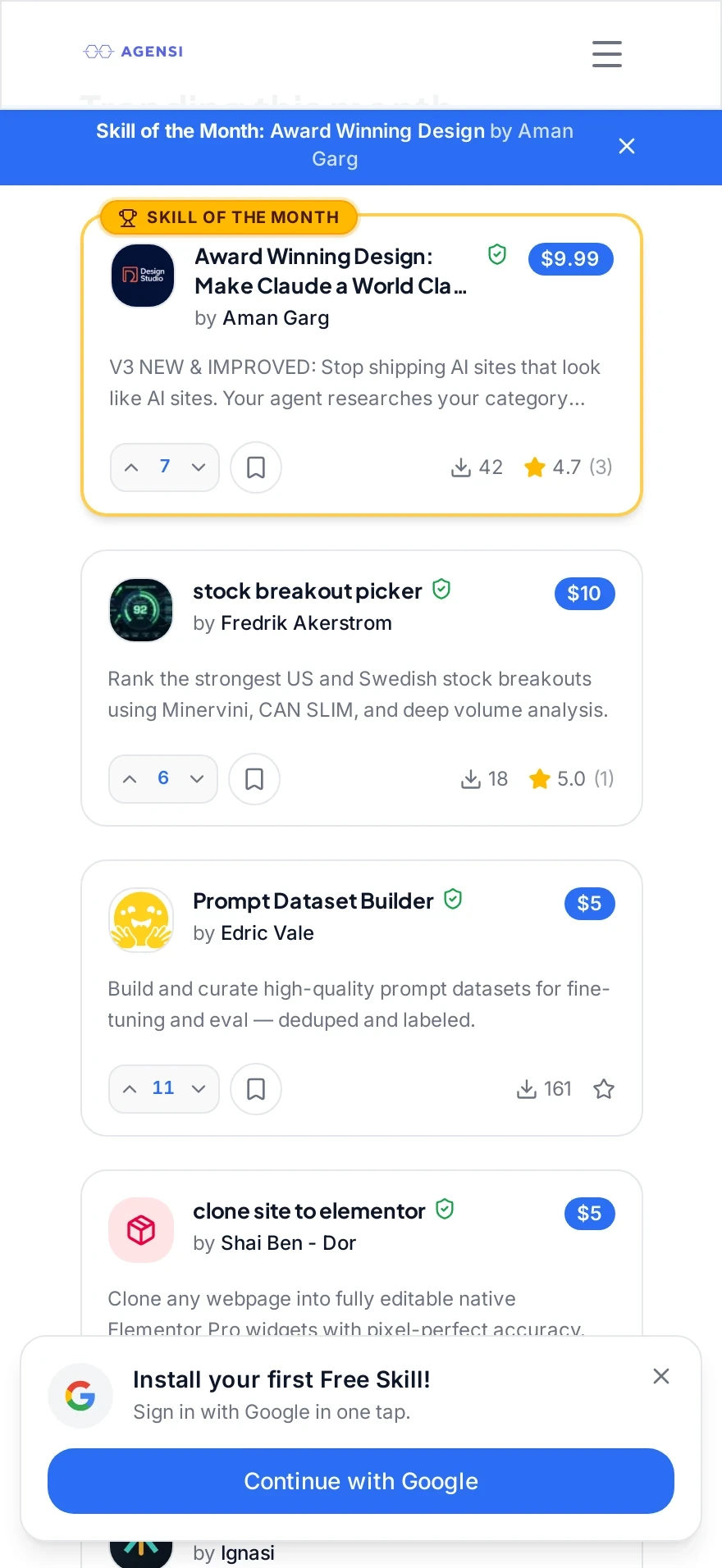 Agensi — Preview 2