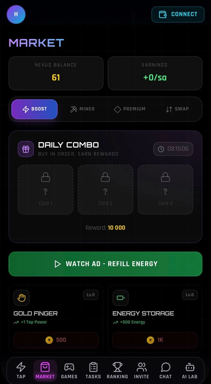 Nexus Coin — Preview 2