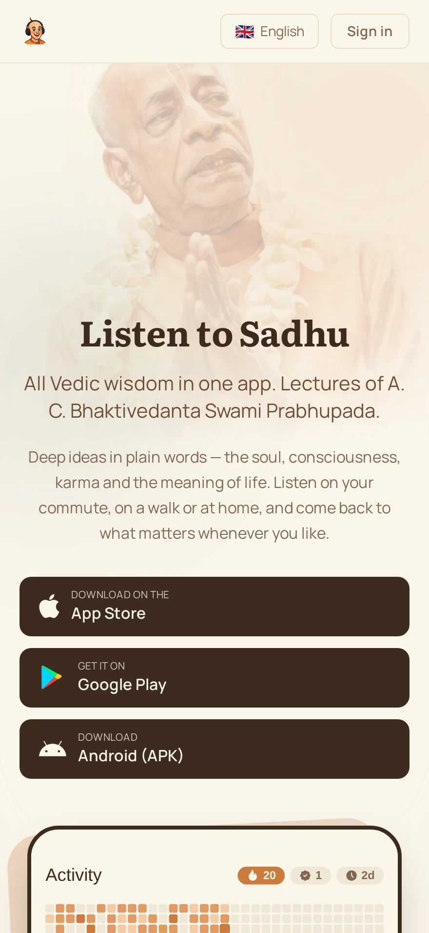 Listen to Sadhu — Preview 1