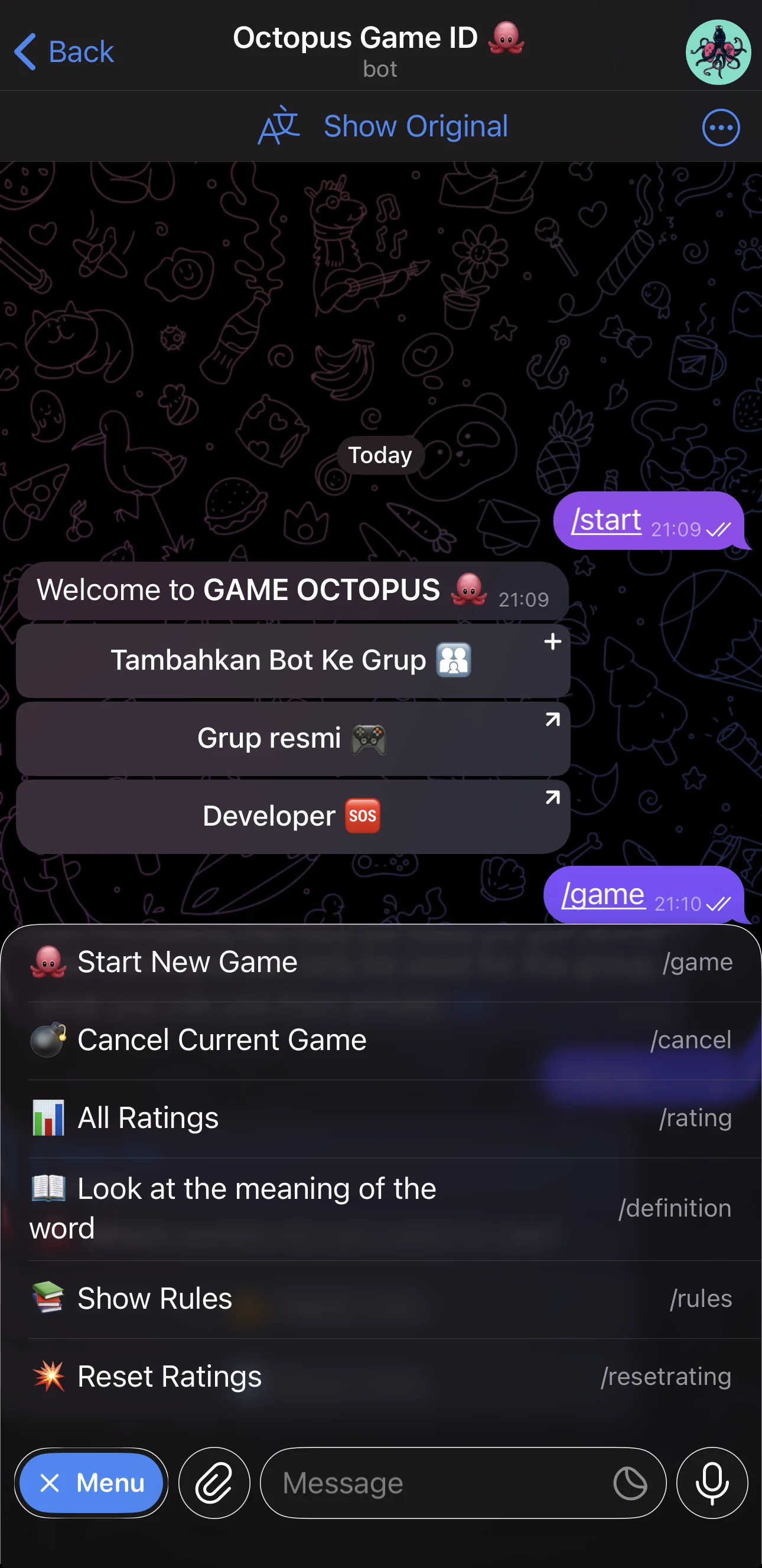 Octopus Game ID 🐙 — Preview 2