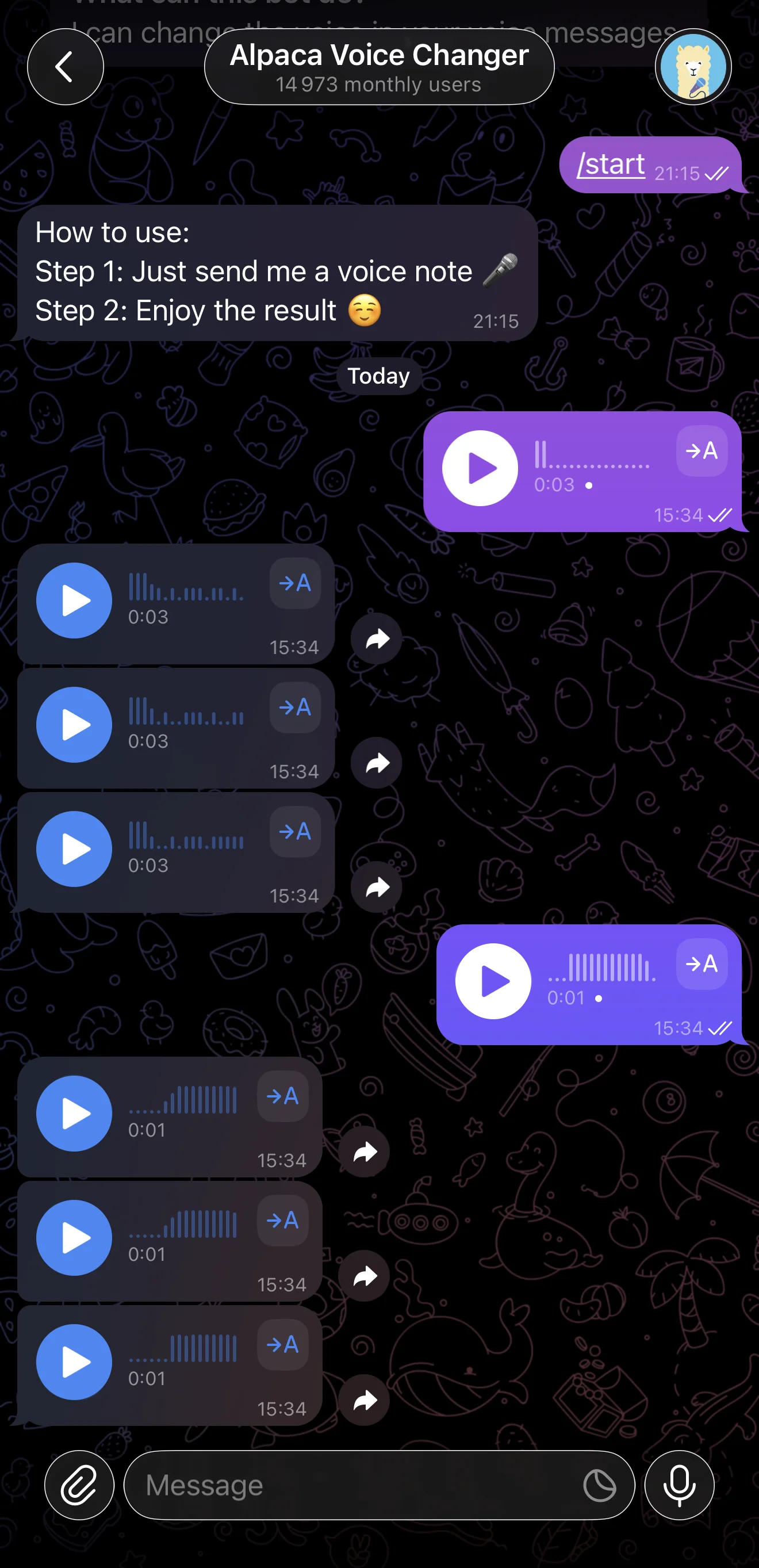 Alpaca Voice Changer — Preview 2