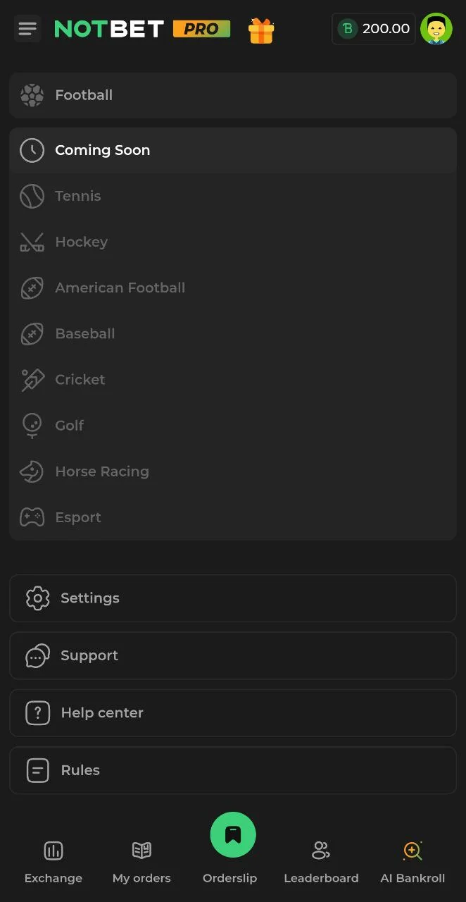 Notbet — Preview 3
