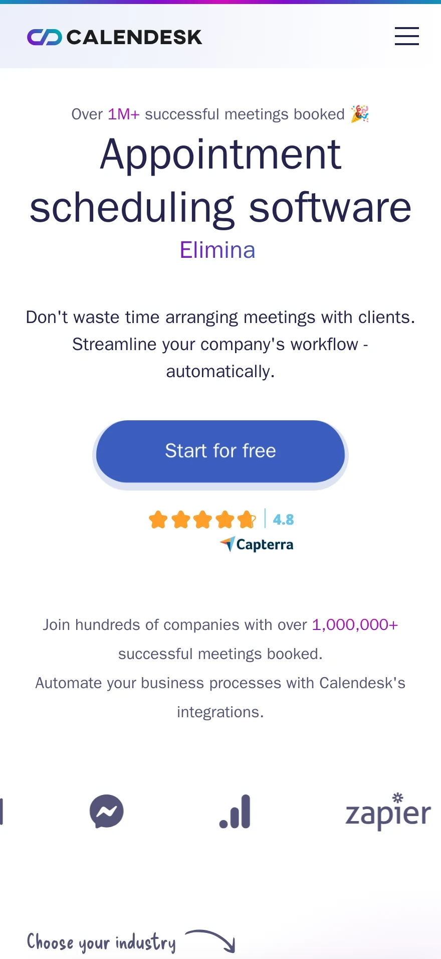 Calendesk - Appointment scheduling software — Preview 1