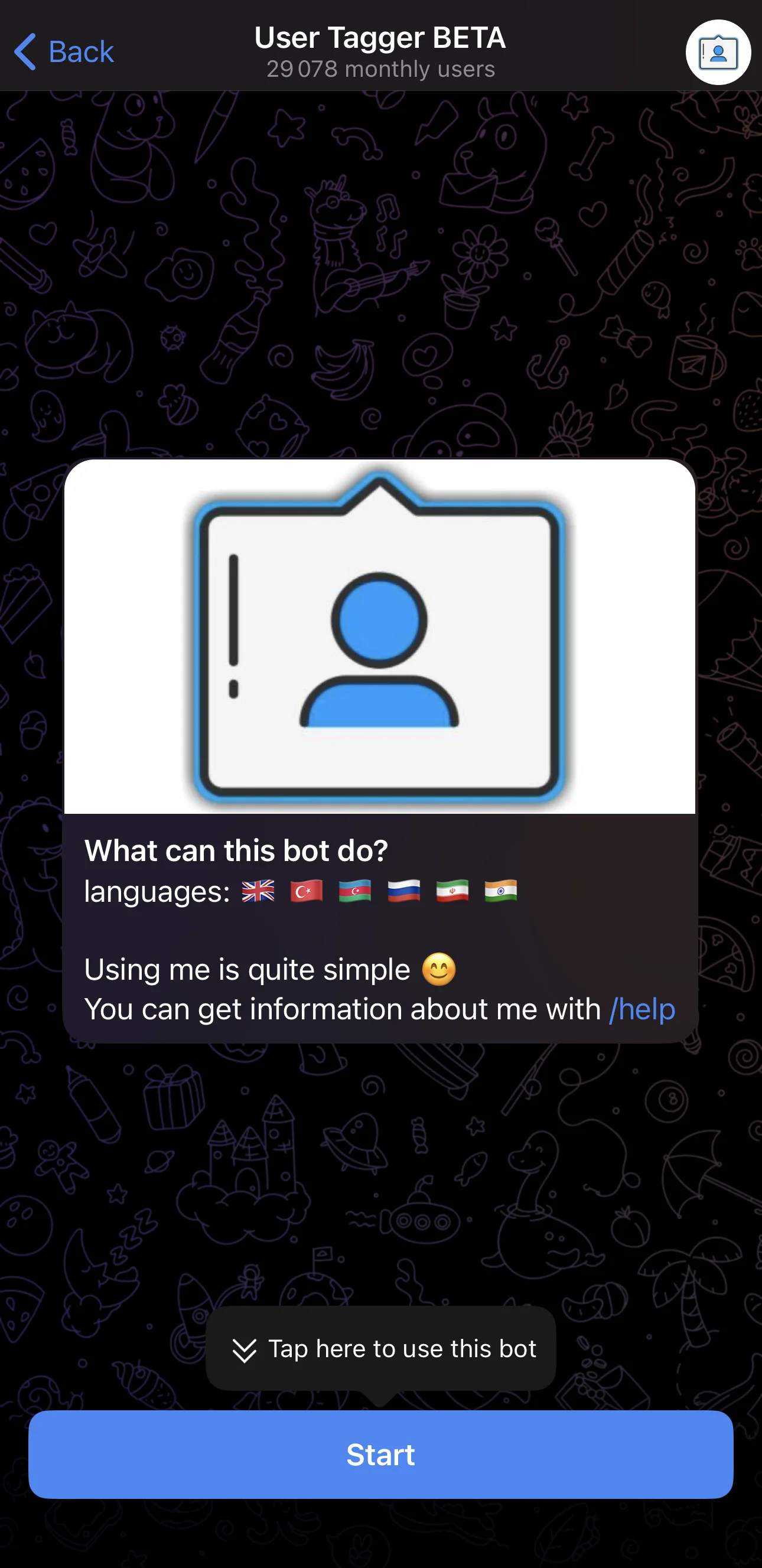 User Tagger BETA — Превью 1