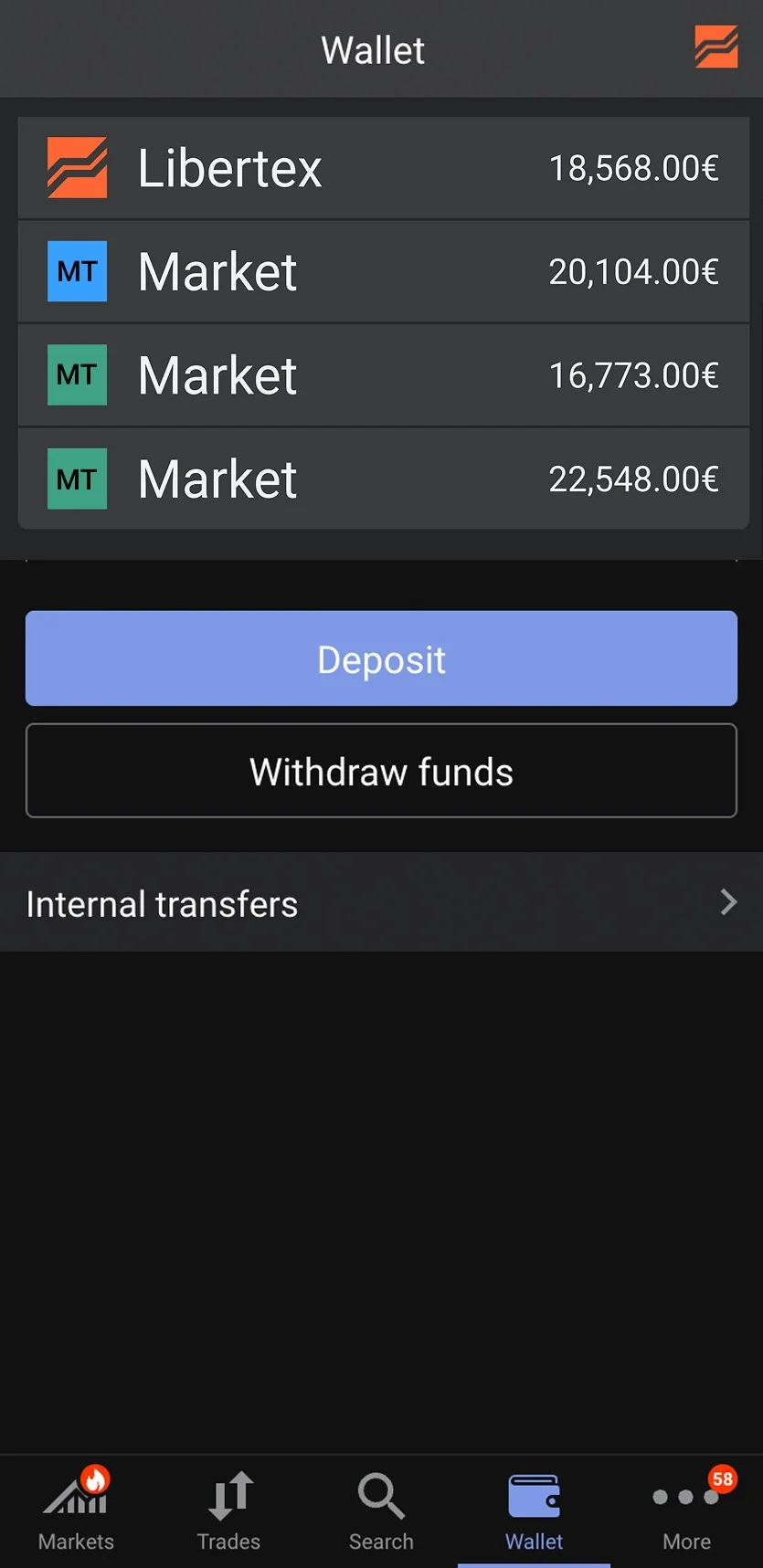 Libertex: Trade CFDs Online (EU) — Aperçu 5